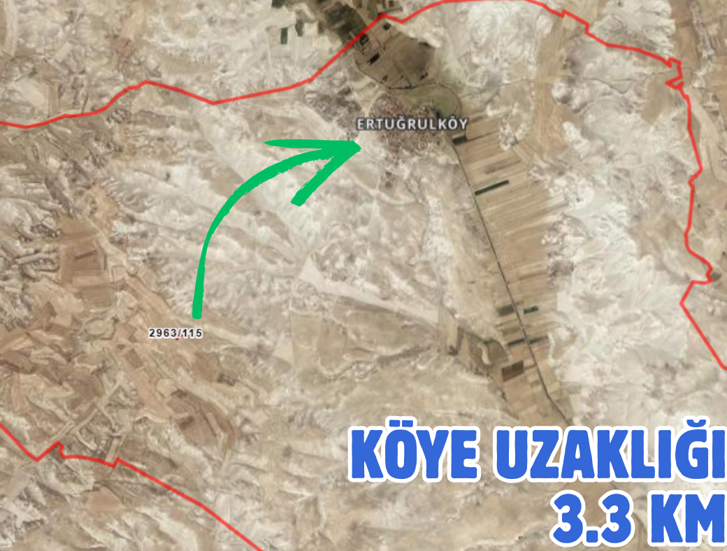 ESKİŞEHİR SİVRİHİSAR ERTUĞRUL 3.003 M² TARLAMIZ SATILIKTIR - ESKİŞEHİR SİVRİHİSAR fotoğraf 2